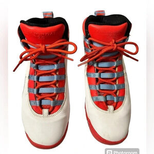 COPY - Nike Air Jordan 10 Retro City Park
Chicago Flag 2015 SZ 6Y Men’s 5.5 Wom…